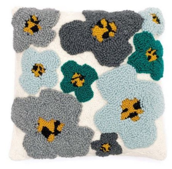 Kissen Blumen kpl. Packung